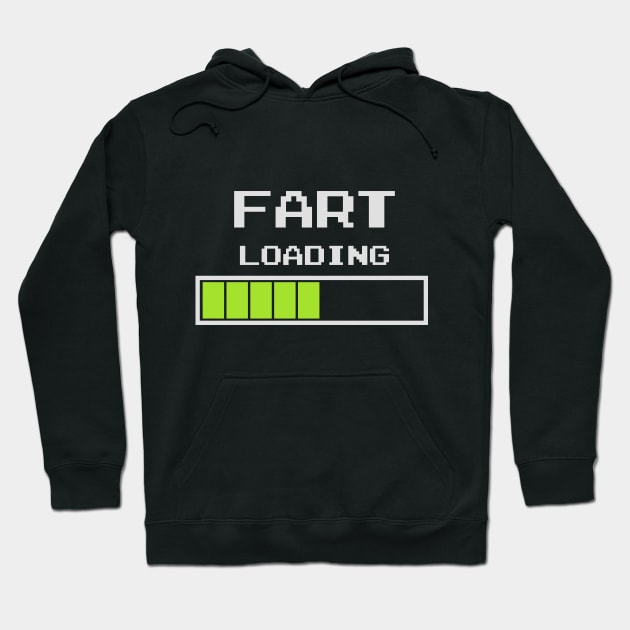 Fart Loading Funny Computer Retro T shirt Hoodie by zvone106